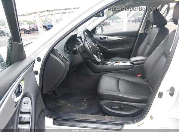 JN1EV7AR0LM252389 2020 INFINITI Q50 White Front interior view