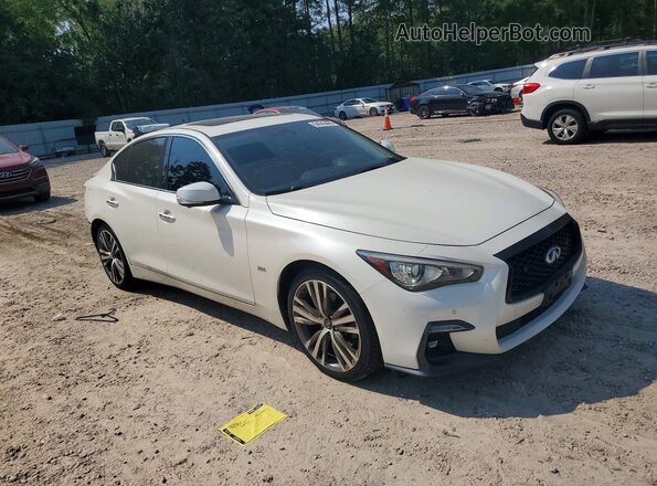 JN1EV7AR0LM255258 2020 INFINITI Q50 White Przód prawy