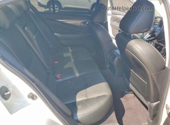 JN1EV7AR0LM255258 2020 INFINITI Q50 White Widok tylnych siedzeń