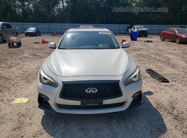 JN1EV7AR0LM255258 2020 INFINITI Q50 White Widok z przodu