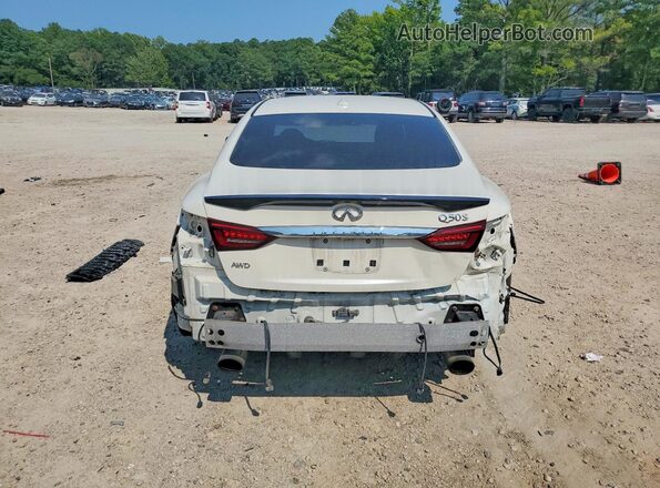 JN1EV7AR0LM255258 2020 INFINITI Q50 White Widok z tyłu