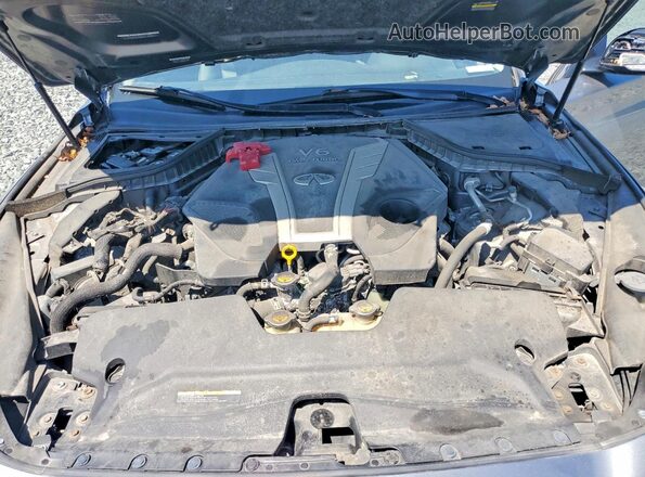JN1EV7AR1HM831480 2017 INFINITI Q50 Gray Rear interior view