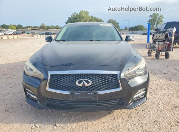 JN1EV7AR1HM839434 2017 INFINITI Q50 Black Vista frontal