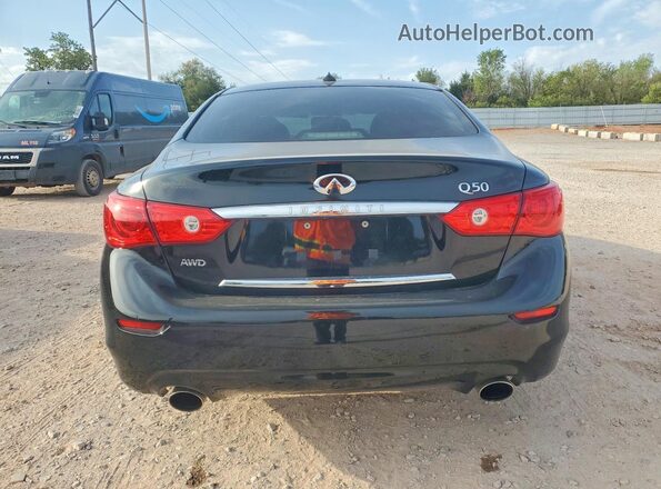 JN1EV7AR1HM839434 2017 INFINITI Q50 Black Vista trasera
