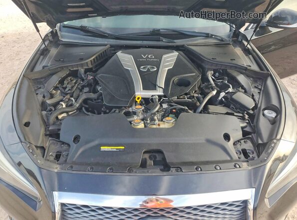 JN1EV7AR1HM839434 2017 INFINITI Q50 Black Vista interior trasera