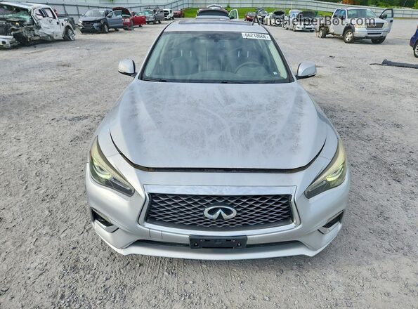 JN1EV7AR1JM436981 2018 INFINITI Q50 Silver Front view