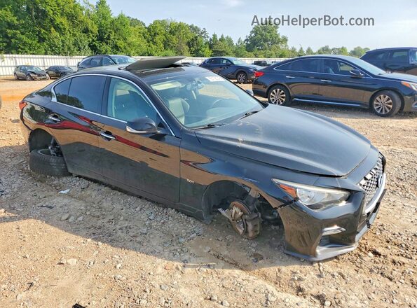 JN1EV7AR1JM438407 2018 INFINITI Q50 Black Delantero derecho