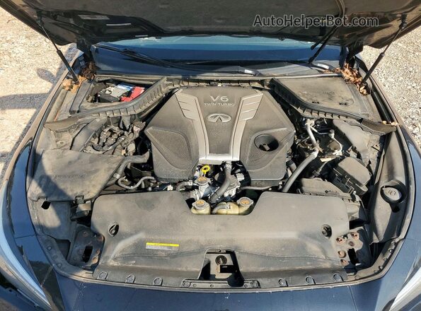 JN1EV7AR1JM438407 2018 INFINITI Q50 Black Vista interior trasera