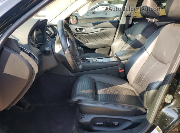 JN1EV7AR1JM438407 2018 INFINITI Q50 Black Vista interior delantera