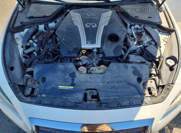 JN1EV7AR1JM610970 2018 INFINITI Q50 White Սալոնի հետևի տեսք