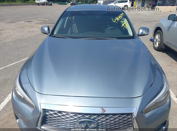 JN1EV7AR1KM556832 2019 INFINITI Q50 Gray Instrument cluster view