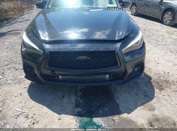 JN1EV7AR2GM344481 2016 INFINITI Q50 Black Vista del cuadro de instrumentos