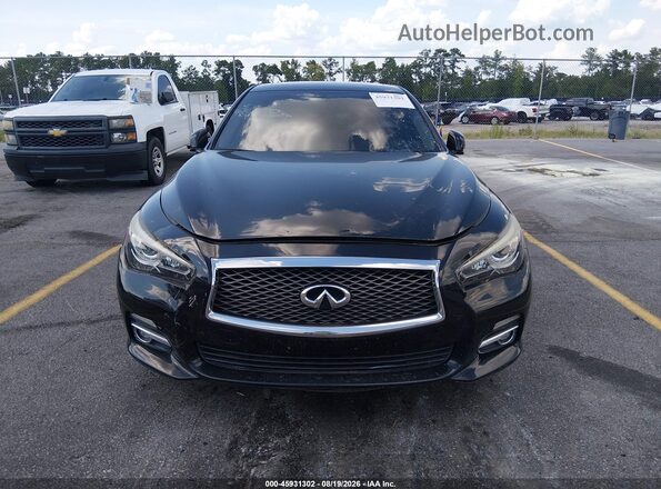 JN1EV7AR2HM830368 2017 INFINITI Q50 Black Vista del cuadro de instrumentos
