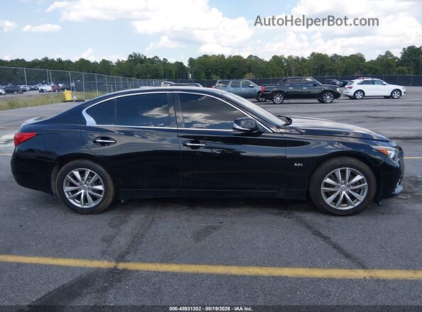 JN1EV7AR2HM830368 2017 INFINITI Q50 Black Vista interior trasera