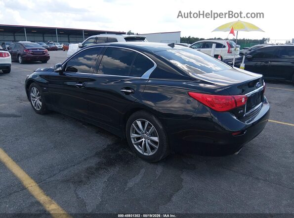 JN1EV7AR2HM830368 2017 INFINITI Q50 Black Trasero izquierdo