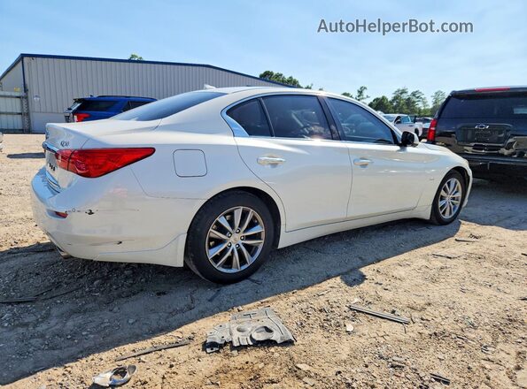 JN1EV7AR2HM832282 2017 INFINITI Q50 White Rear right