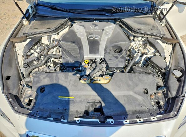 JN1EV7AR2HM832282 2017 INFINITI Q50 White Rear interior view
