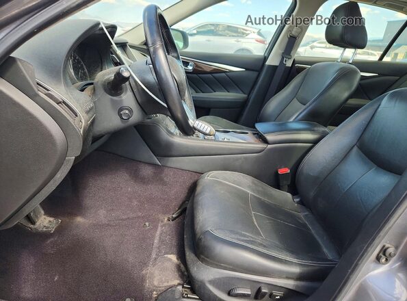 JN1EV7AR2JM444197 2018 INFINITI Q50 Gray Vista interior delantera