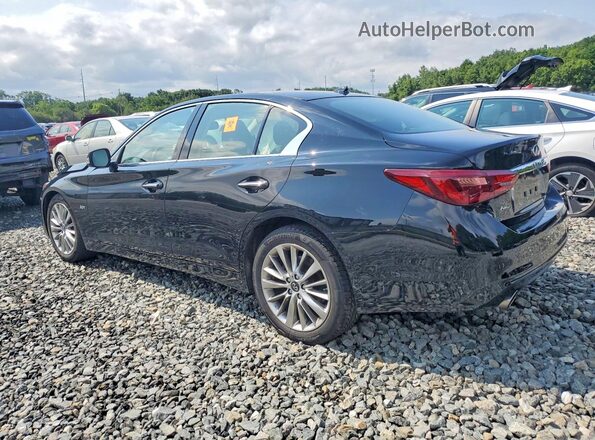 JN1EV7AR2KM554538 2019 INFINITI Q50 Black Tył lewy
