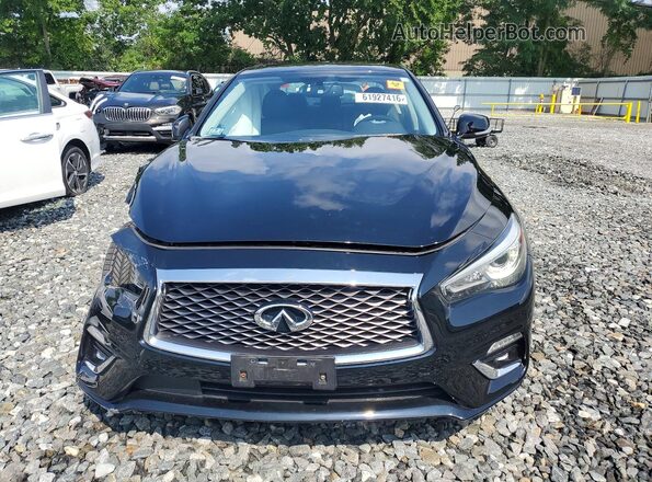 JN1EV7AR2KM554538 2019 INFINITI Q50 Black Widok z przodu
