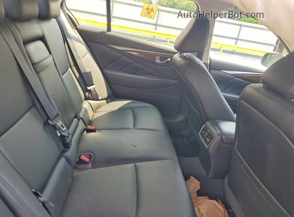 JN1EV7AR2KM554538 2019 INFINITI Q50 Black Widok tylnych siedzeń