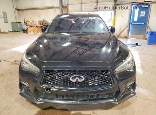 JN1EV7AR2LM253785 2020 INFINITI Q50 Black წინა ხედი