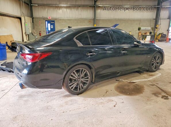 JN1EV7AR2LM253785 2020 INFINITI Q50 Black უკანა მარჯვენა