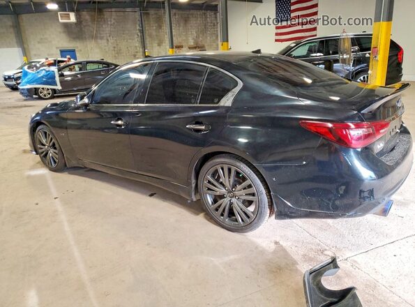 JN1EV7AR2LM253785 2020 INFINITI Q50 Black უკანა მარცხენა