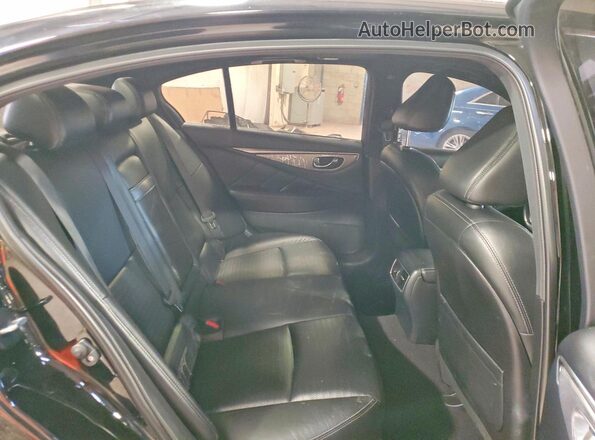 JN1EV7AR2LM253785 2020 INFINITI Q50 Black უკანა სავარძლების ხედი