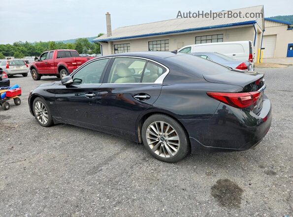 JN1EV7AR3JM430020 2018 INFINITI Q50 Black Rear left