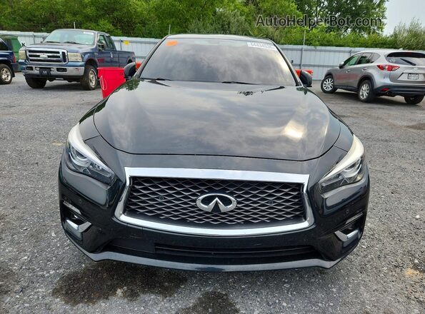 JN1EV7AR3JM430020 2018 INFINITI Q50 Black Front view