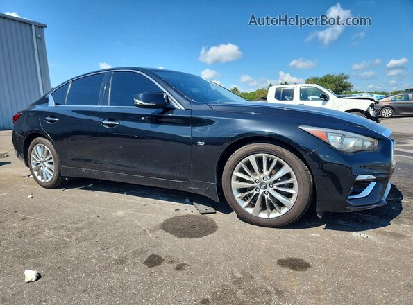 JN1EV7AR3JM430177 2018 INFINITI Q50 Black Առջևի աջ