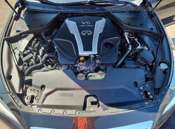 JN1EV7AR3JM430177 2018 INFINITI Q50 Black Սալոնի հետևի տեսք