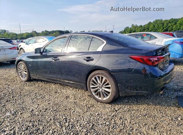JN1EV7AR3JM430566 2018 INFINITI Q50 Black Rear left