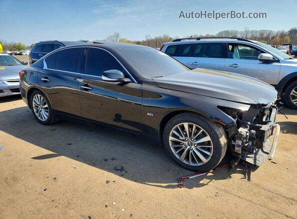 JN1EV7AR3JM440577 2018 INFINITI Q50 Black Առջևի աջ
