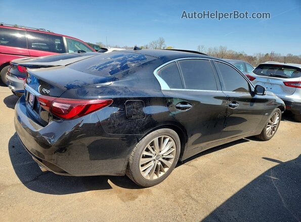 JN1EV7AR3JM440577 2018 INFINITI Q50 Black Հետևի աջ