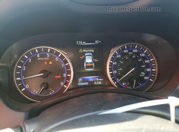 JN1EV7AR4HM831389 2017 INFINITI Q50 Gray Вид щитка приладів