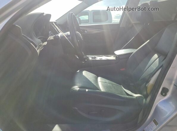 JN1EV7AR4HM838519 2017 INFINITI Q50 Silver Vista interior delantera