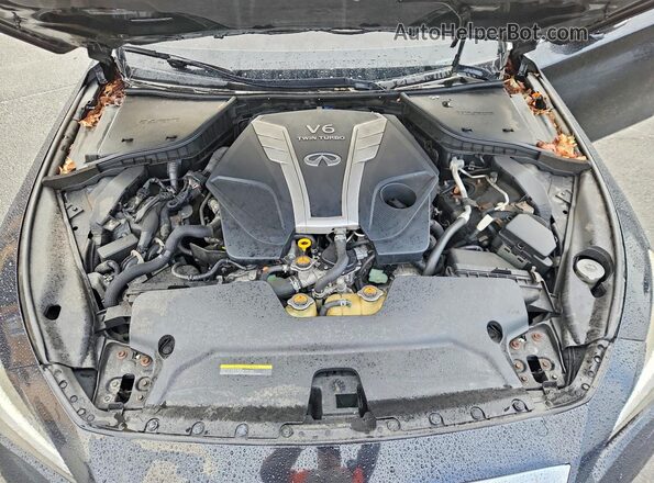 JN1EV7AR4JM431564 2018 INFINITI Q50 Black Սալոնի հետևի տեսք