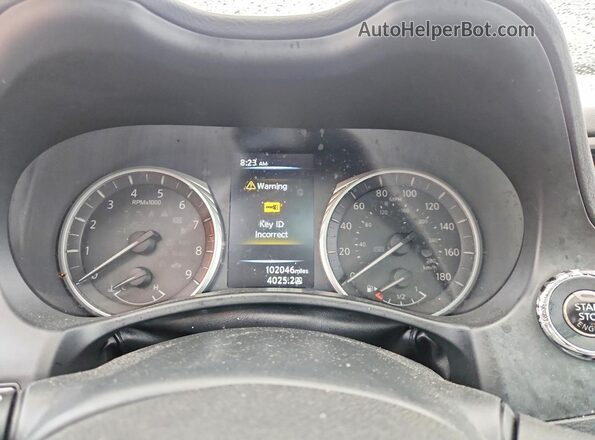 JN1EV7AR4JM431564 2018 INFINITI Q50 Black Սարքավորումների վահանակի տեսք