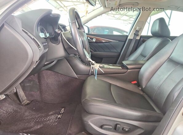 JN1EV7AR4KM554041 2019 INFINITI Q50 Серебряный Панорамный вид салона 360°
