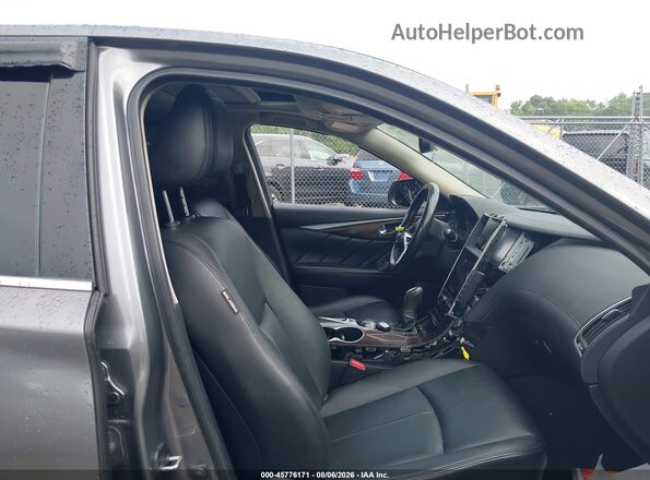 JN1EV7AR4KM554394 2019 INFINITI Q50 Gray Вид салону спереду