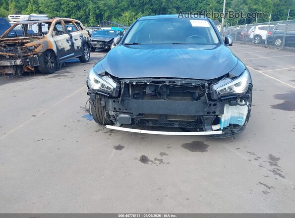 JN1EV7AR4KM554394 2019 INFINITI Q50 Gray Вид спереду