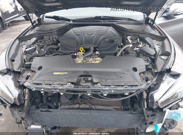 JN1EV7AR4KM554394 2019 INFINITI Q50 Gray Вид ззаду