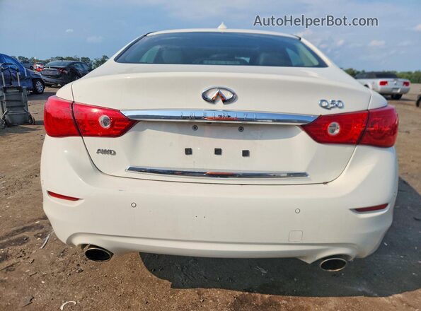 JN1EV7AR5HM835323 2017 INFINITI Q50 Белый Вид сзади