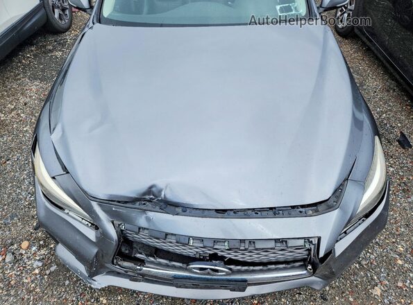 JN1EV7AR5HM838447 2017 INFINITI Q50 Gray Widok wnętrza z tyłu