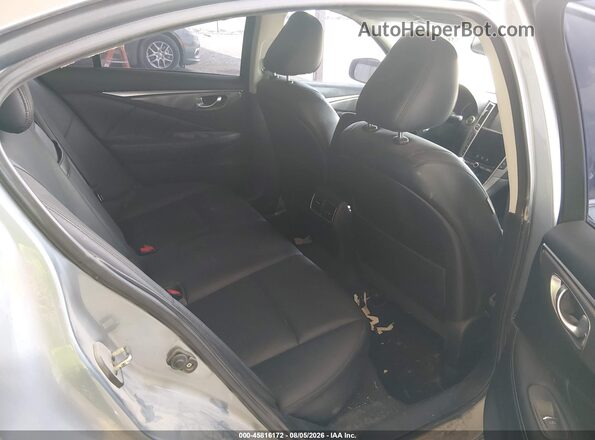 JN1EV7AR5HM840263 2017 INFINITI Q50 Gray Vista de la etiqueta del VIN
