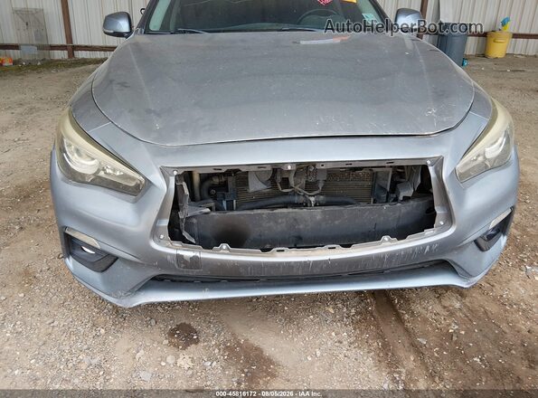 JN1EV7AR5HM840263 2017 INFINITI Q50 Gray Vista del cuadro de instrumentos