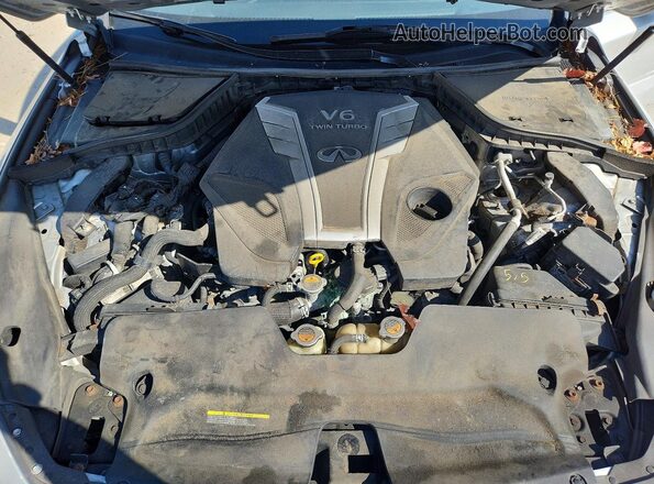 JN1EV7AR5JM434750 2018 INFINITI Q50 Серебряный Вид задней части салона
