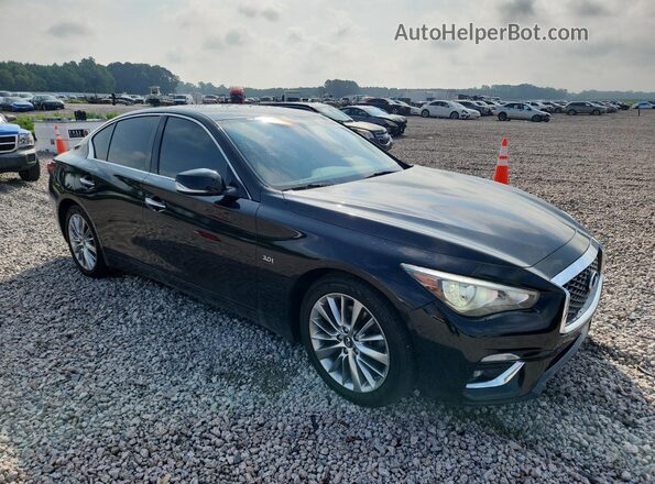 JN1EV7AR5KM554484 2019 INFINITI Q50 Black Առջևի աջ